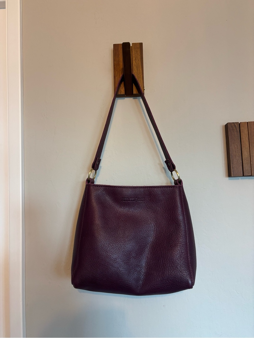 Portland Leather Triangle Bag